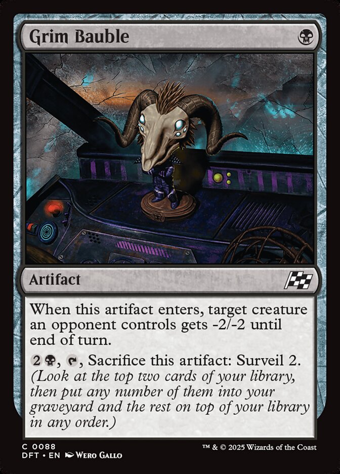 Grim Bauble · Aetherdrift (DFT) #88