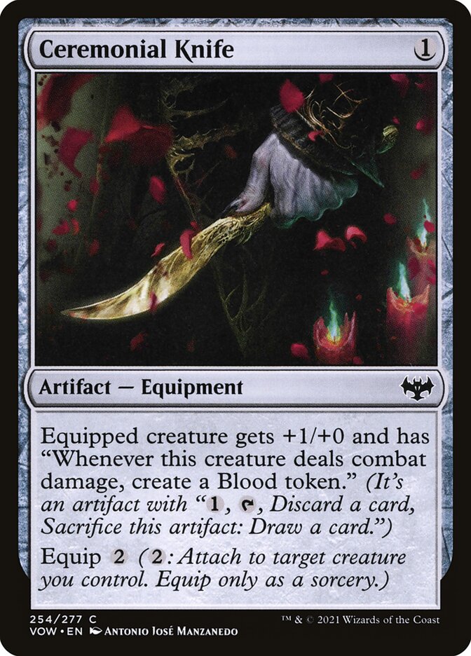 Ceremonial Knife · Innistrad: Crimson Vow (VOW) #254