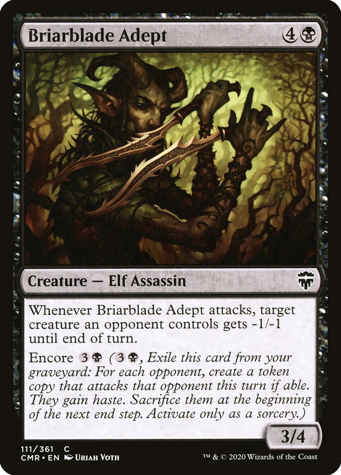 Briarblade Adept · Commander Legends (CMR) #111