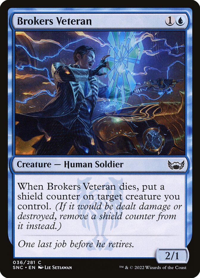 Brokers Veteran · Streets of New Capenna (SNC) #36