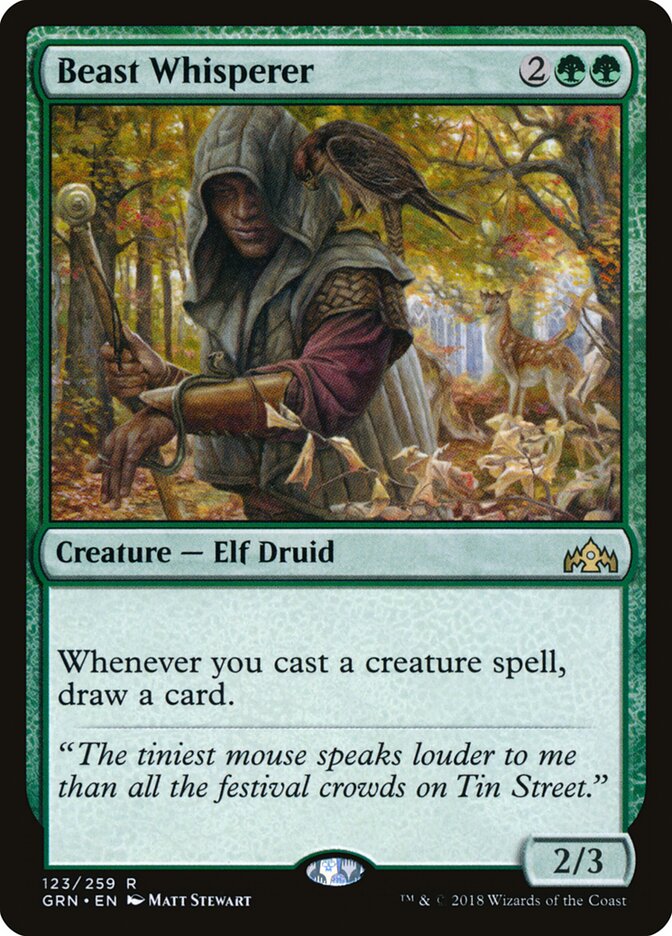 Beast Whisperer · Guilds of Ravnica (GRN) #123