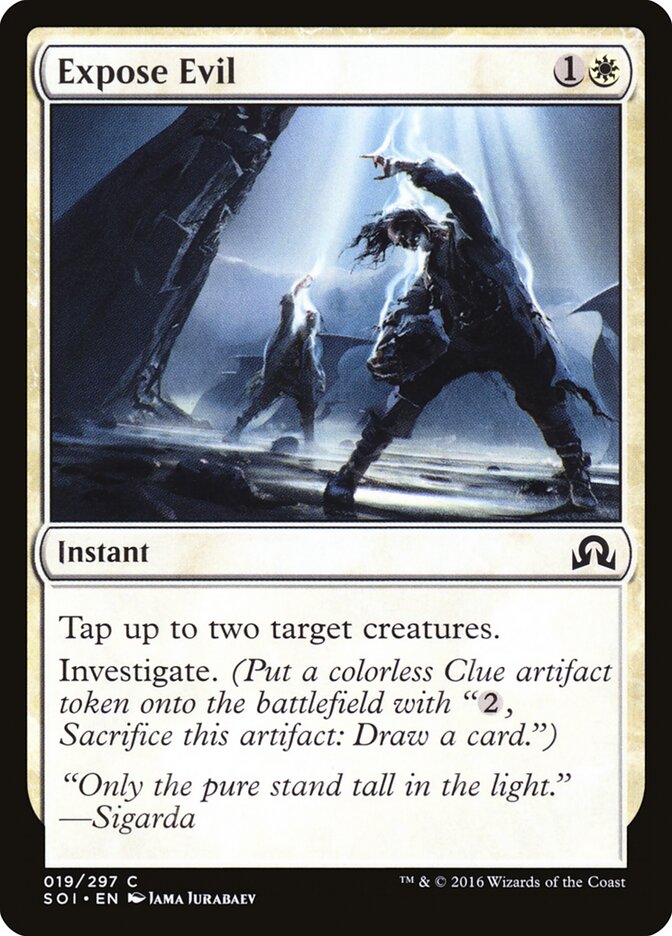 Expose Evil · Shadows over Innistrad (SOI) #19