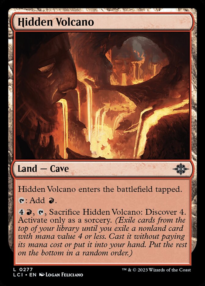 Hidden Volcano · The Lost Caverns of Ixalan (LCI) #277