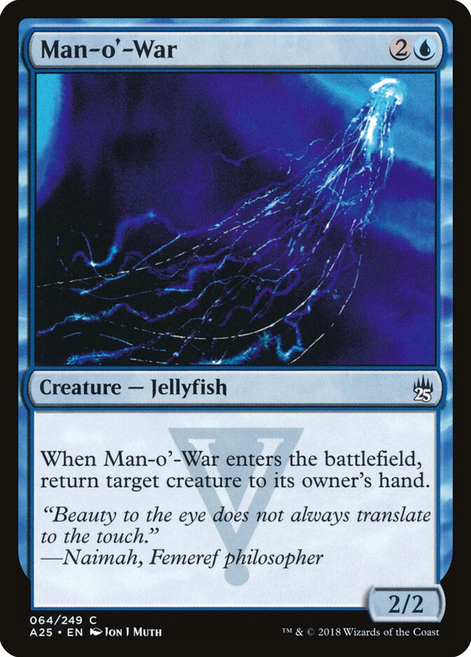 Man-o'-War · Masters 25 (A25) #64