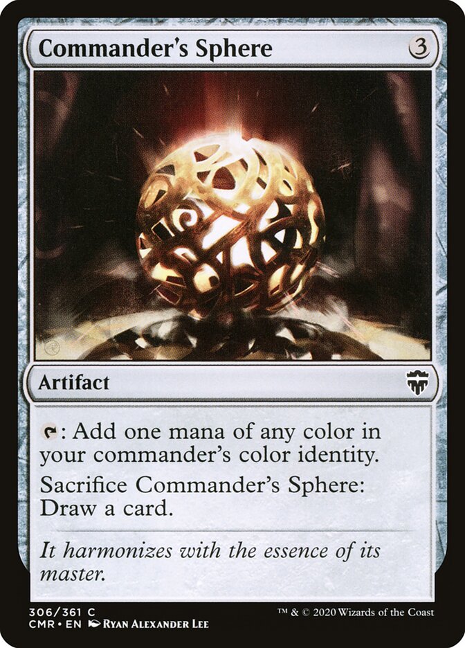 Commander's Sphere · Commander Legends (CMR) #306