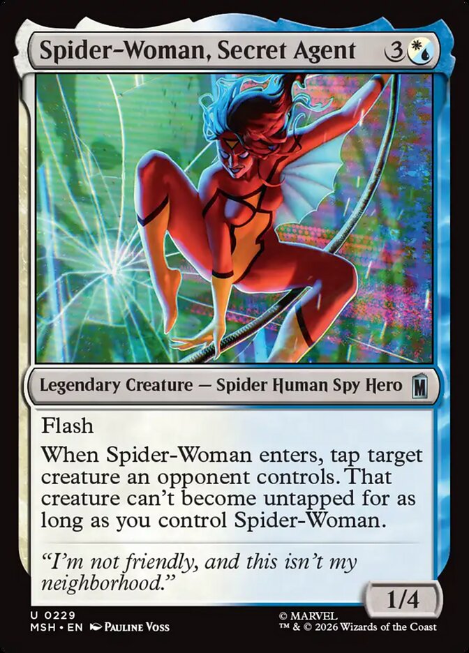 Spider-Woman, Secret Agent · Marvel Super Heroes (MSH) #229