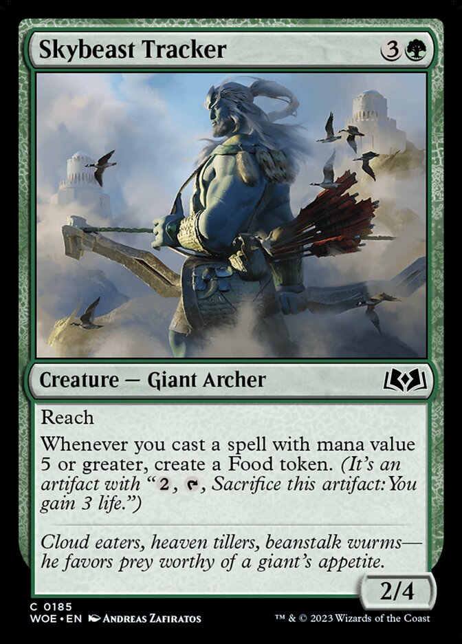 Skybeast Tracker · Wilds of Eldraine (WOE) #185