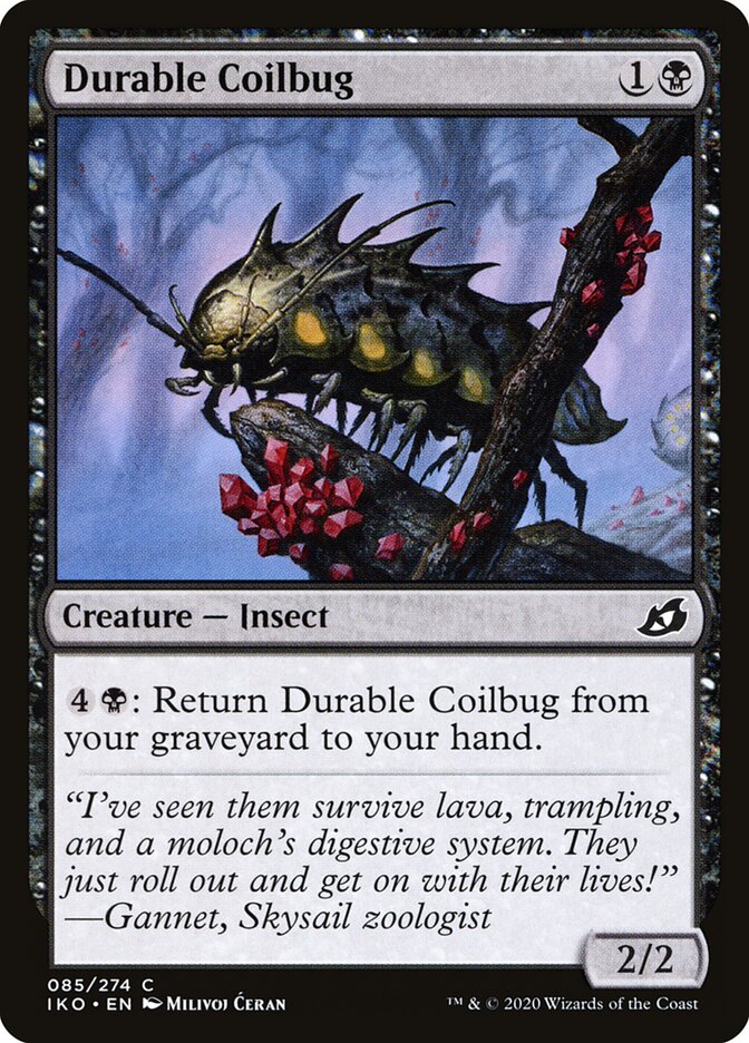 Durable Coilbug · Ikoria: Lair of Behemoths (IKO) #85