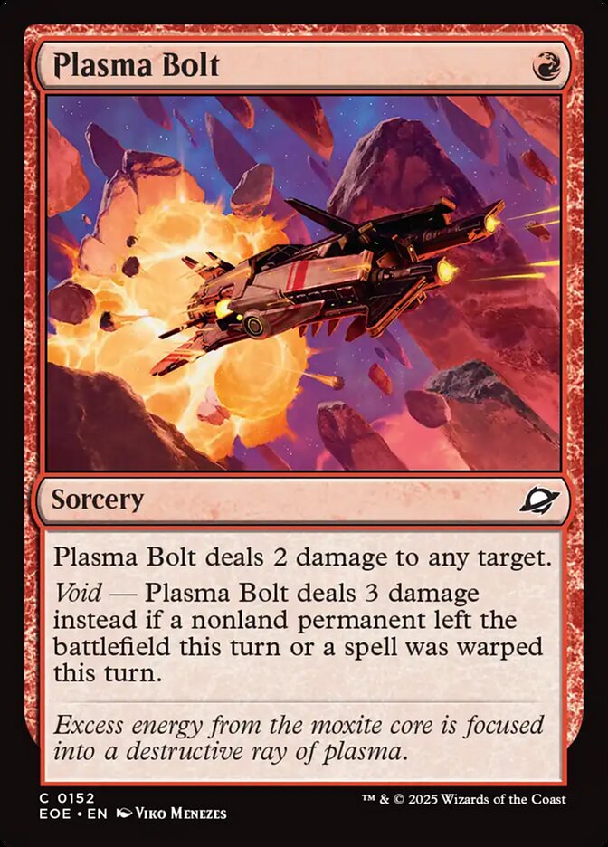 Plasma Bolt · Edge of Eternities (EOE) #152