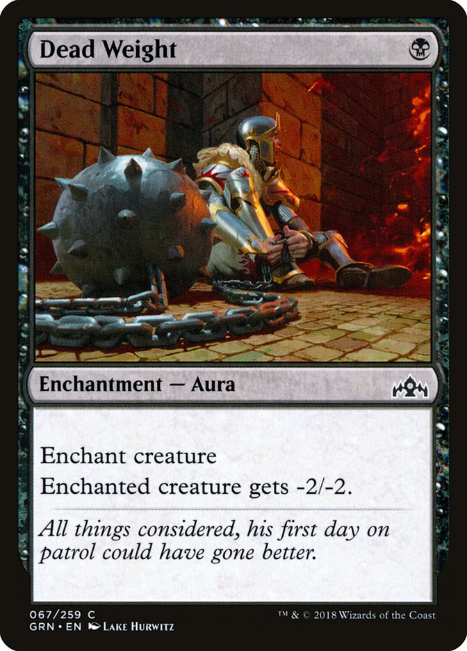 Dead Weight · Guilds of Ravnica (GRN) #67