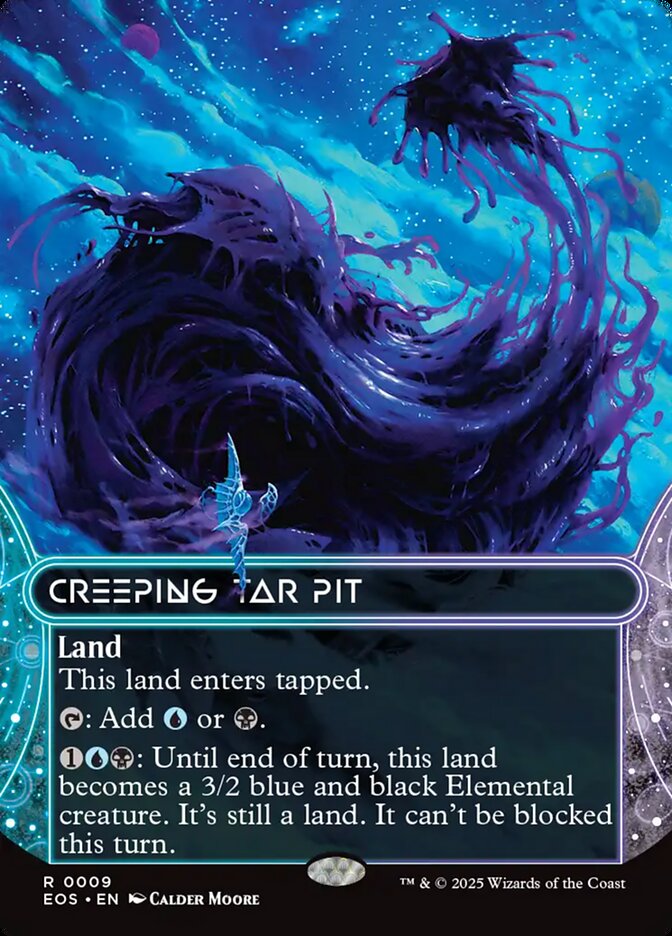 Creeping Tar Pit · Edge of Eternities: Stellar Sights (EOS) #9 · borderless