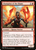 Champion of the Flame · Commander Legends (CMR) #167