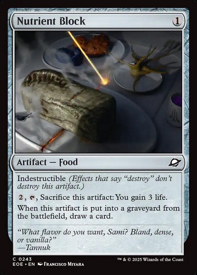 Nutrient Block · Edge of Eternities (EOE) #243