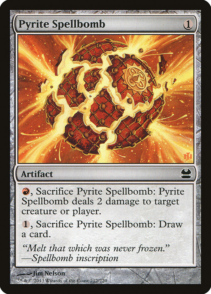Pyrite Spellbomb · Modern Masters (MMA) #212