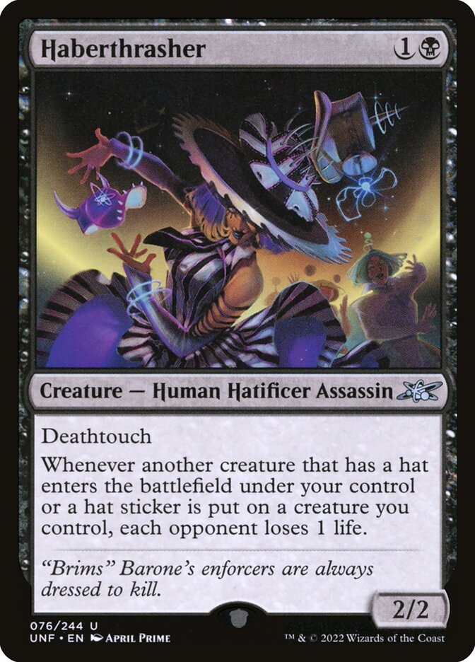 Haberthrasher · Unfinity (UNF) #76