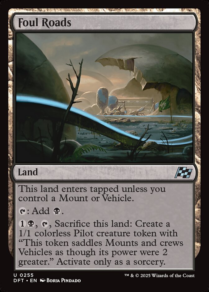 Foul Roads · Aetherdrift (DFT) #255