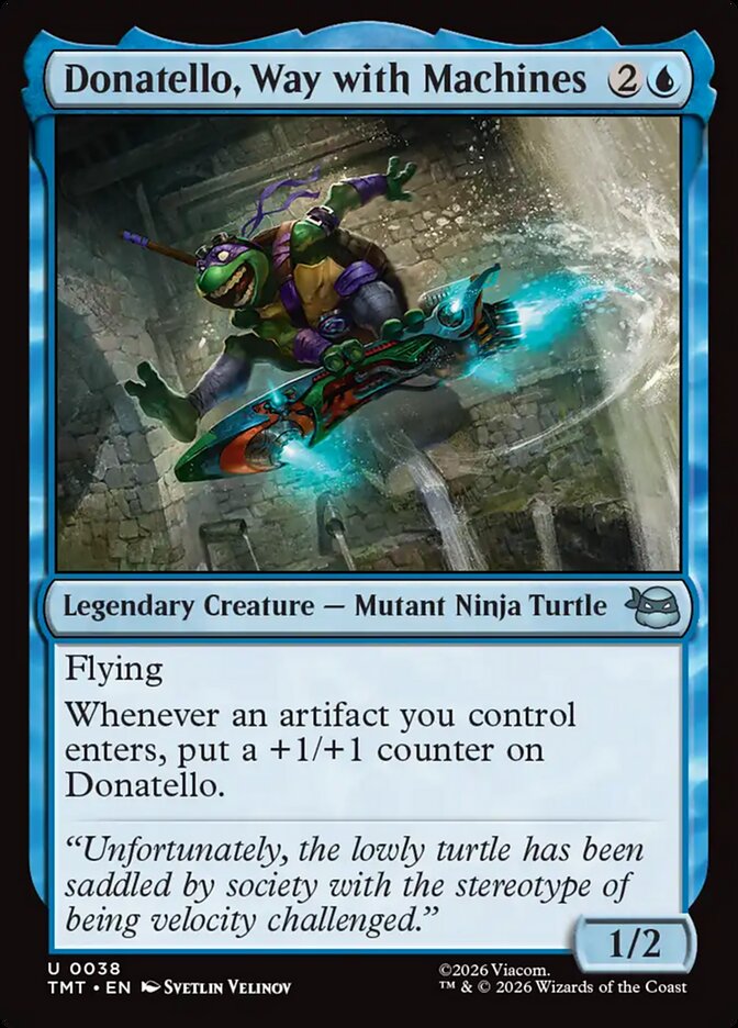 Donatello, Way with Machines · Teenage Mutant Ninja Turtles (TMT) #38
