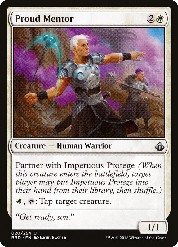 Proud Mentor · Battlebond (BBD) #20
