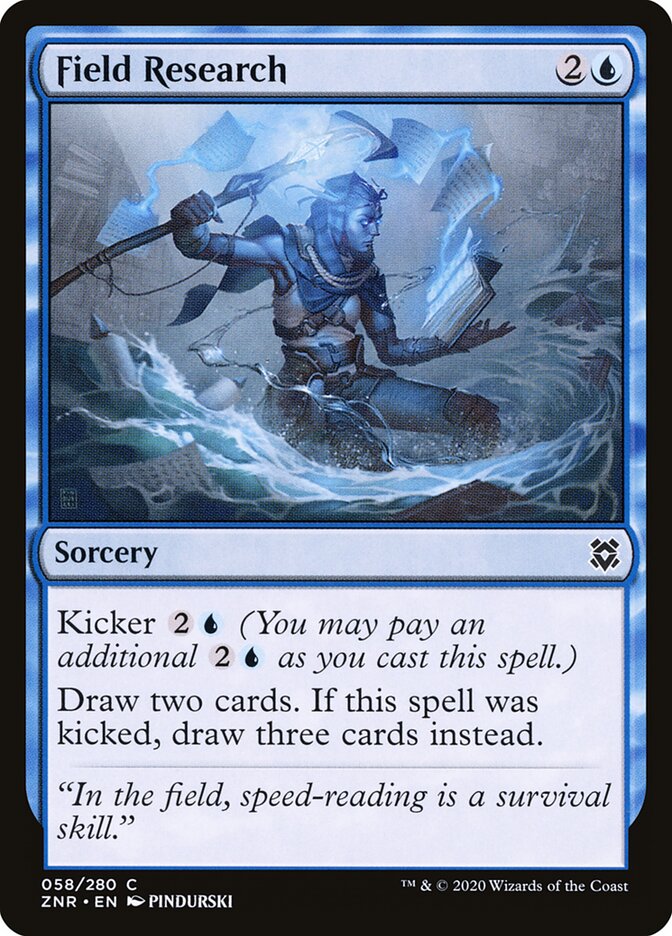 Field Research · Zendikar Rising (ZNR) #58