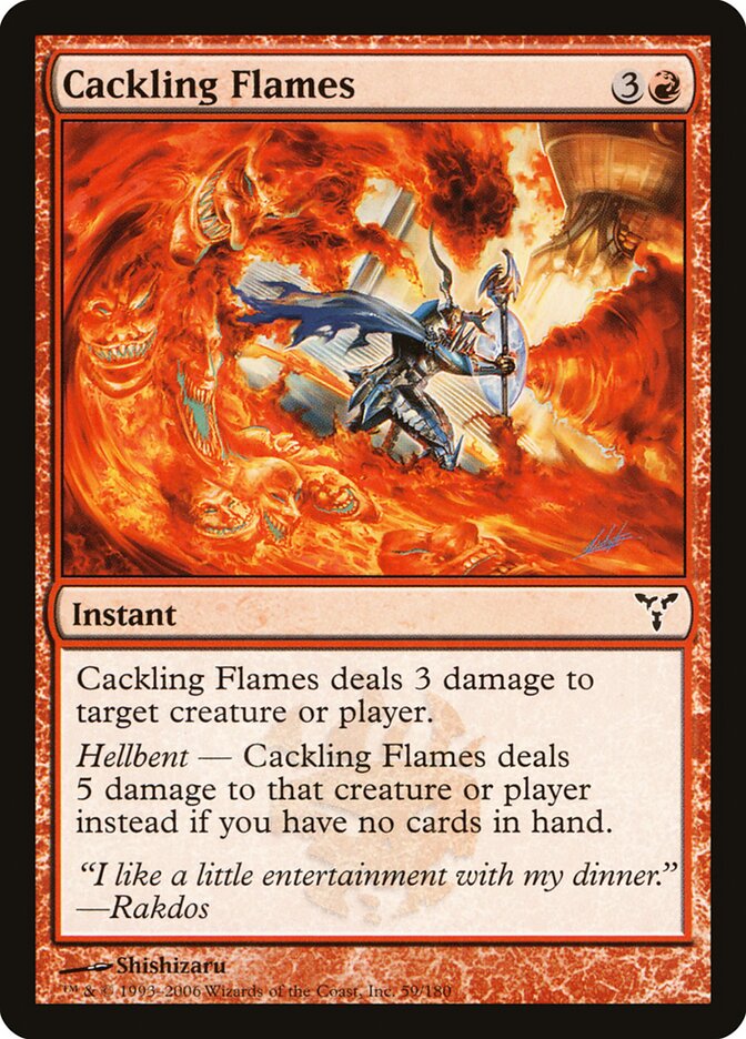 Cackling Flames · Dissension (DIS) #59