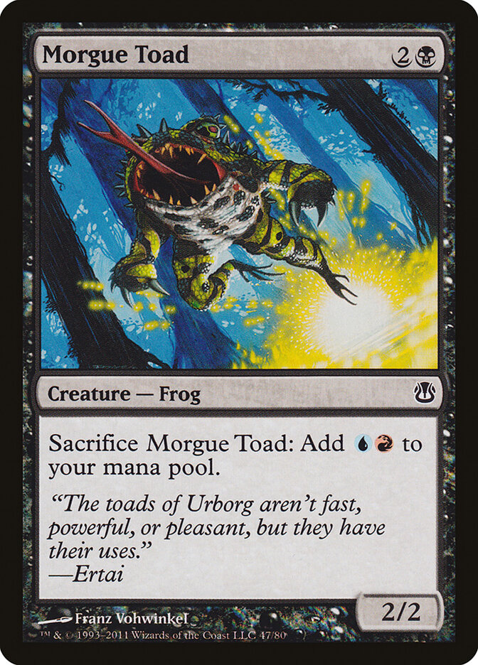 Morgue Toad · Duel Decks: Ajani vs. Nicol Bolas (DDH) #47