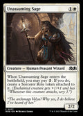 Unassuming Sage · Wilds of Eldraine (WOE) #37