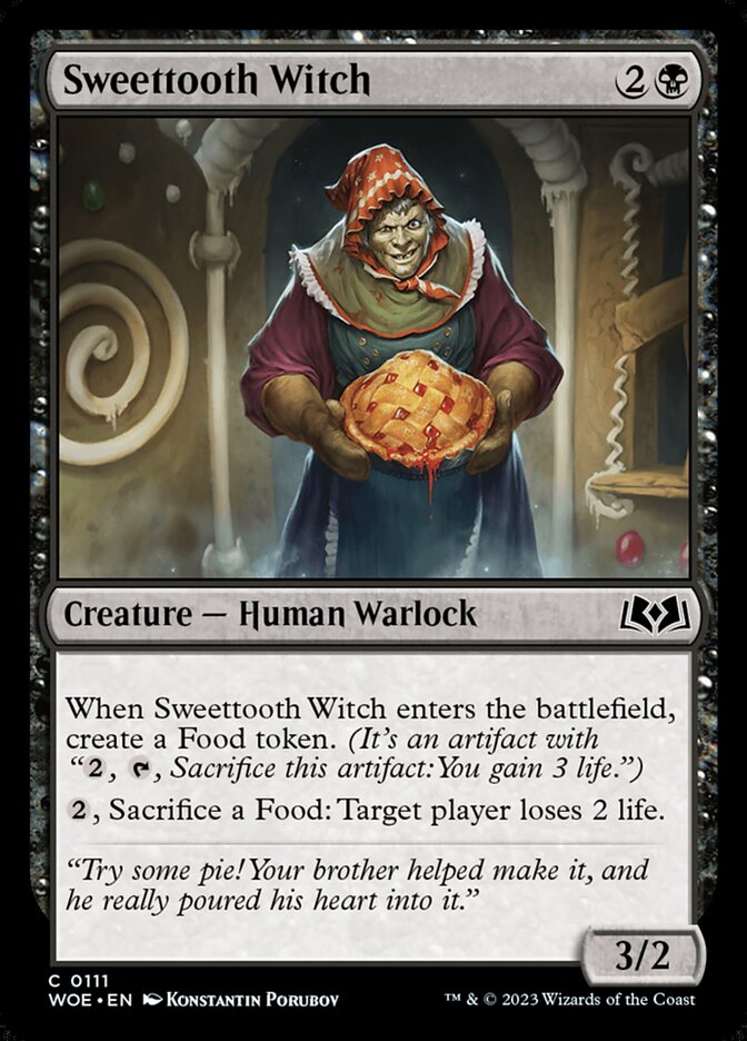 Sweettooth Witch · Wilds of Eldraine (WOE) #111