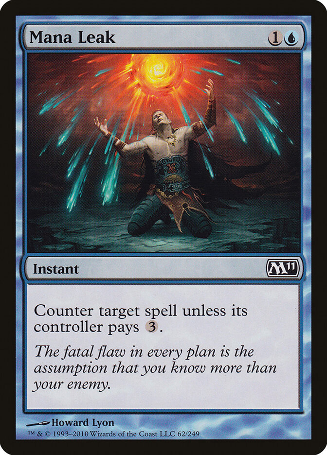 Mana Leak · Magic 2011 (M11) #62