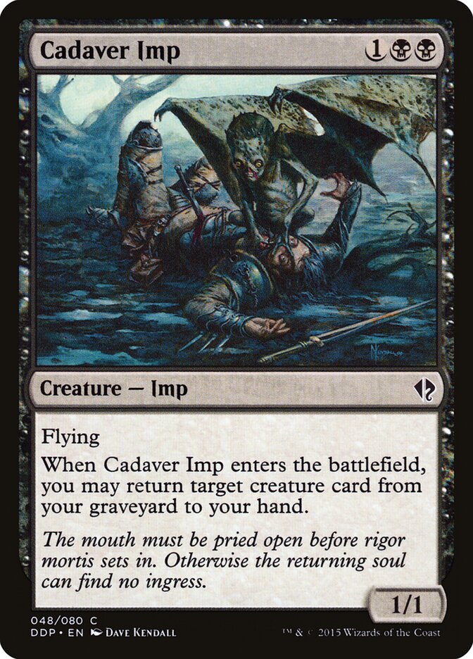 Cadaver Imp · Duel Decks: Zendikar vs. Eldrazi (DDP) #48