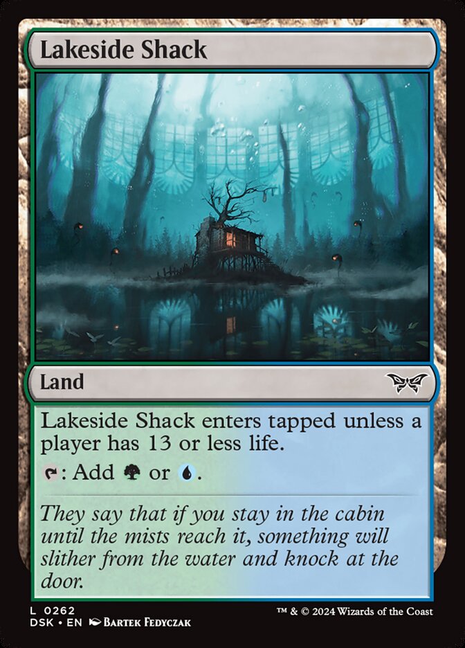 Lakeside Shack · Duskmourn: House of Horror (DSK) #262