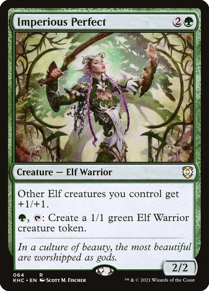 Imperious Perfect · Kaldheim Commander (KHC) #64