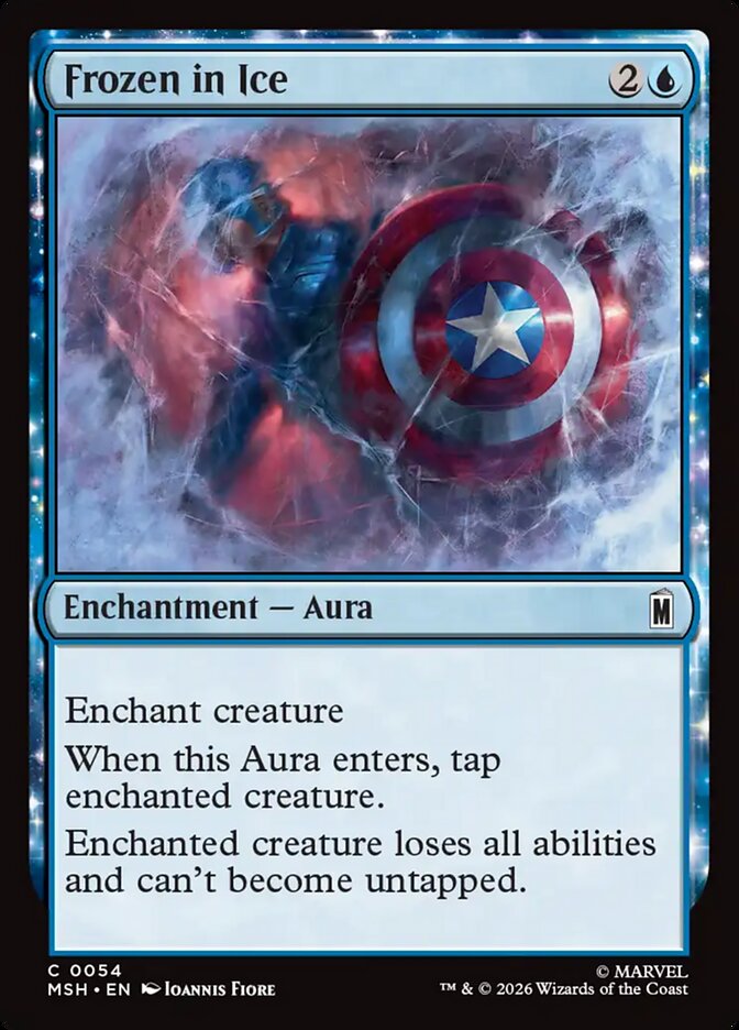 Frozen in Ice · Marvel Super Heroes (MSH) #54