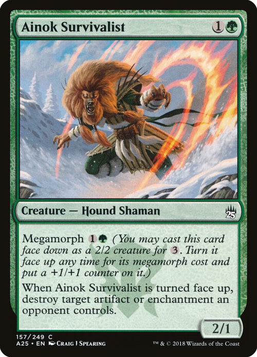Ainok Survivalist · Masters 25 (A25) #157