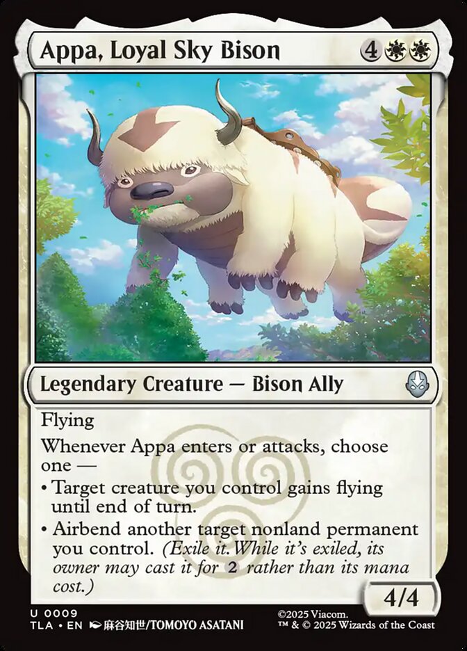Appa, Loyal Sky Bison · Avatar: The Last Airbender (TLA) #9