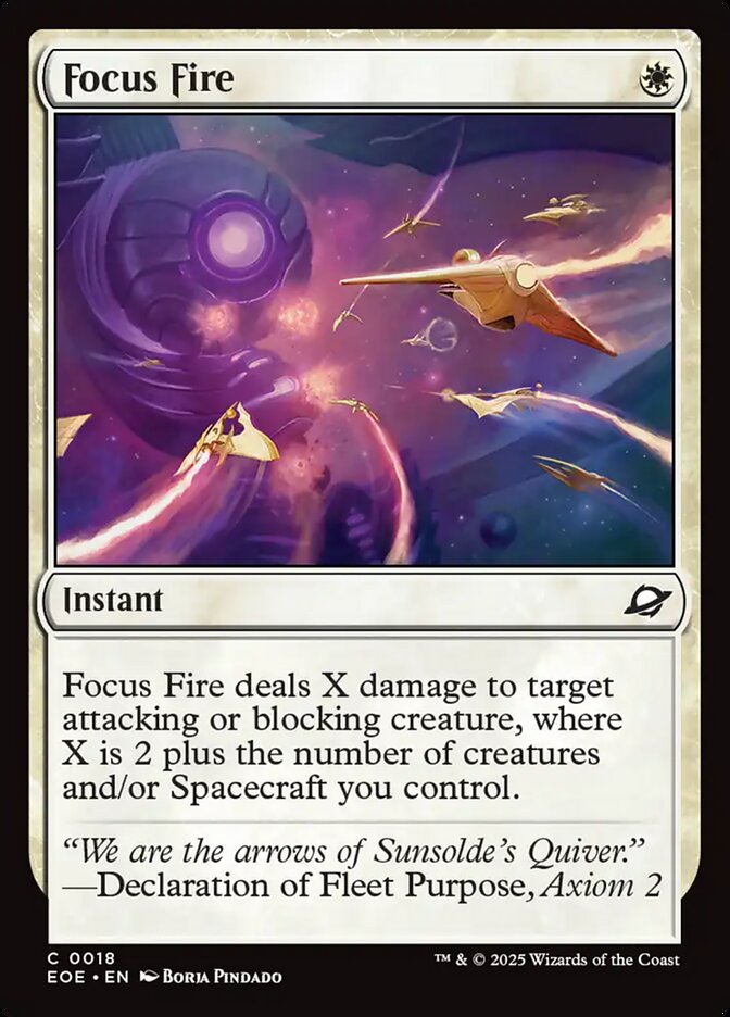 Focus Fire · Edge of Eternities (EOE) #18