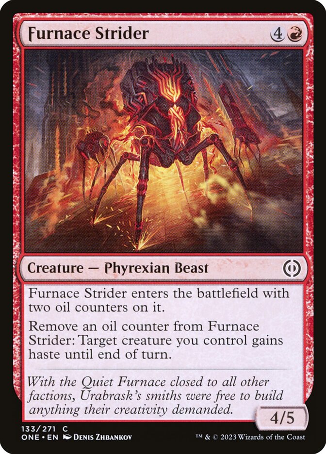 Furnace Strider · Phyrexia: All Will Be One (ONE) #133