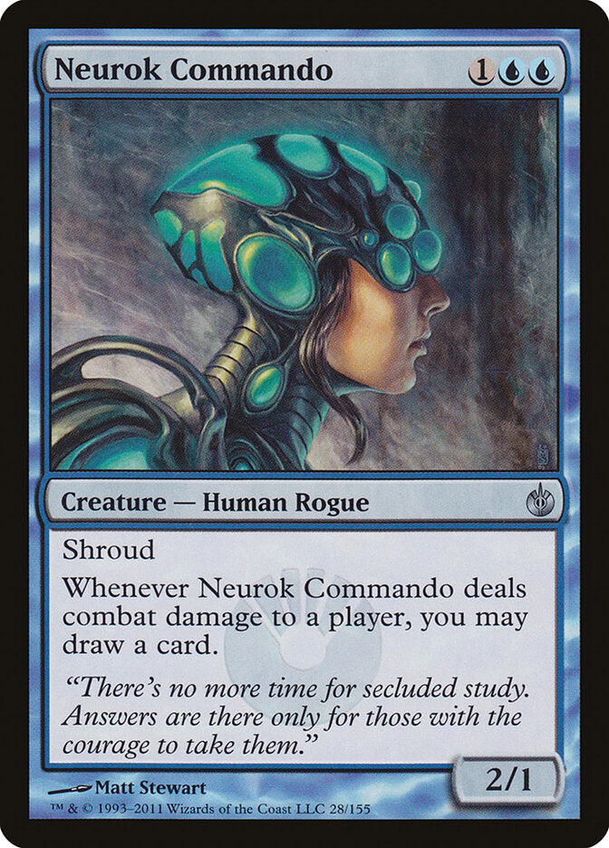 Neurok Commando · Mirrodin Besieged (MBS) #28