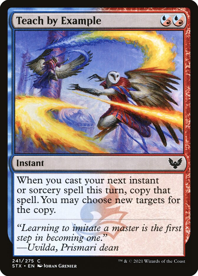 Teach by Example · Strixhaven: School of Mages (STX) #241