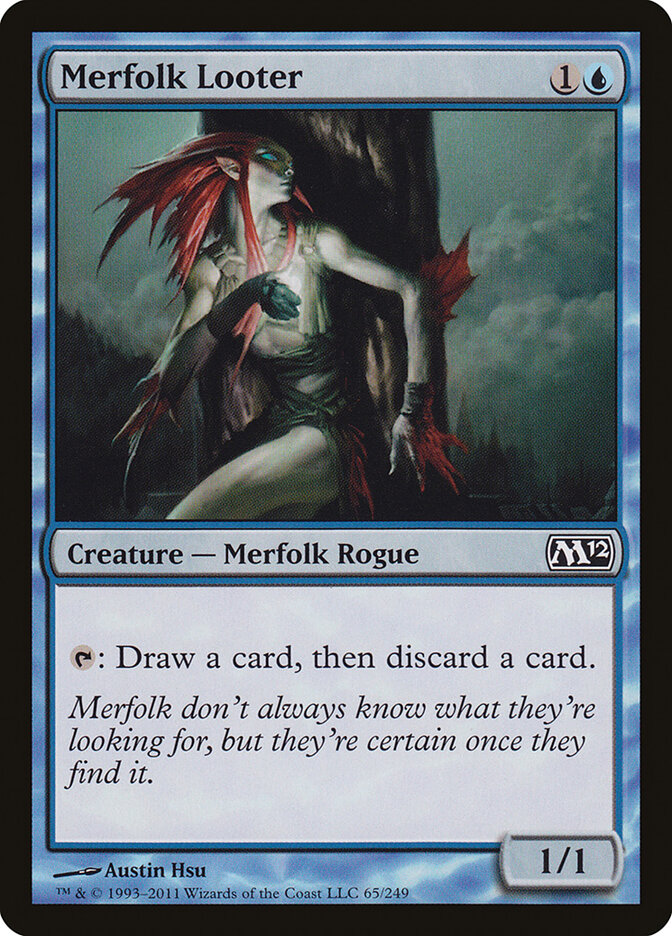 Merfolk Looter · Magic 2012 (M12) #65