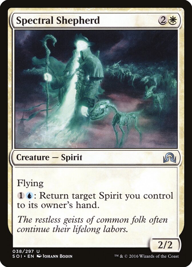 Spectral Shepherd · Shadows over Innistrad (SOI) #38