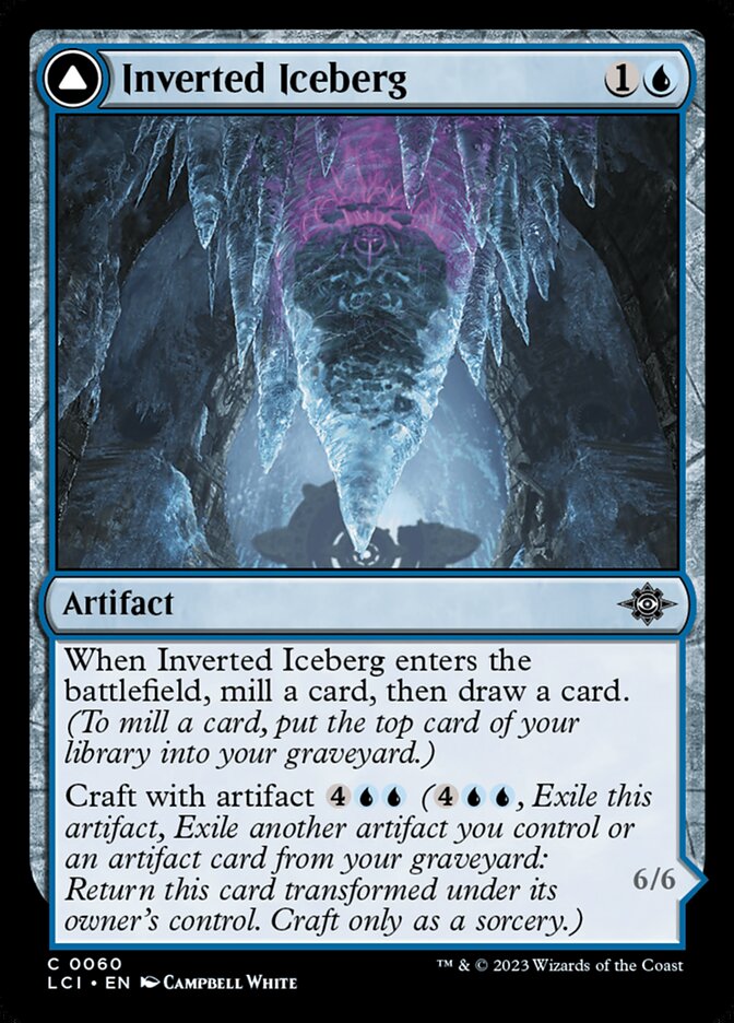 Inverted Iceberg // Iceberg Titan · The Lost Caverns of Ixalan (LCI) #60