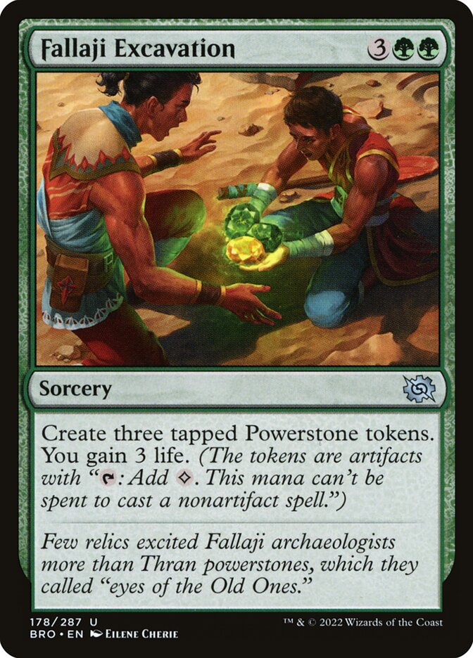 Fallaji Excavation · The Brothers' War (BRO) #178