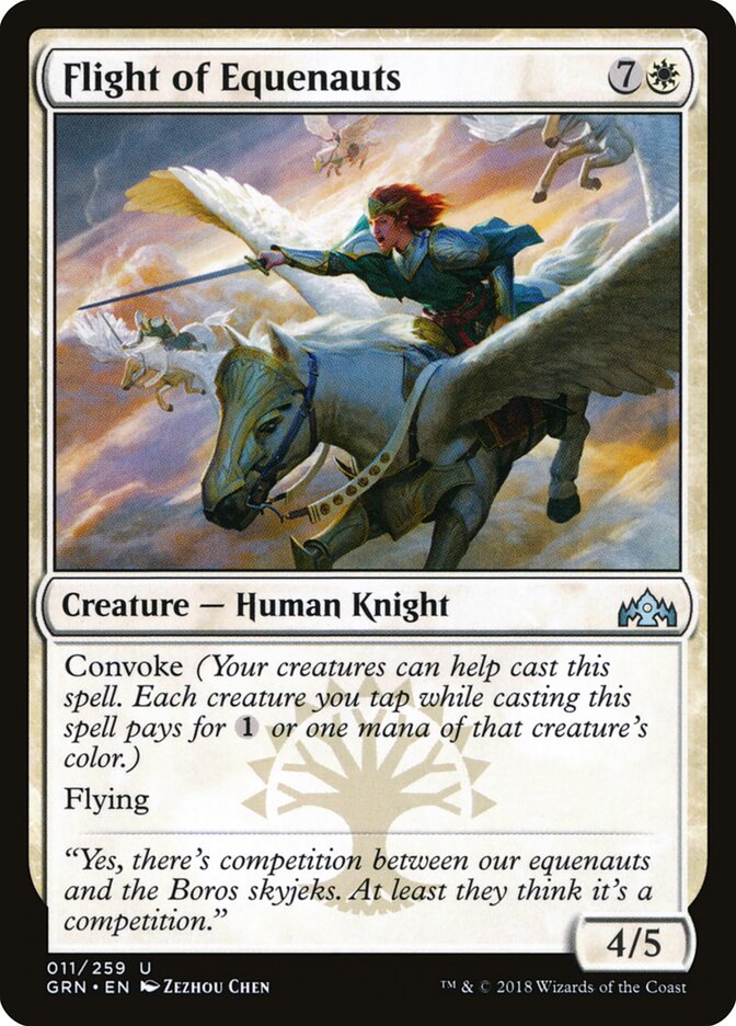 Flight of Equenauts · Guilds of Ravnica (GRN) #11
