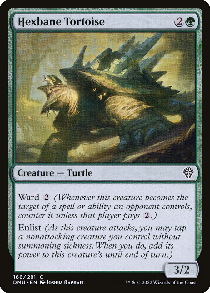 Hexbane Tortoise · Dominaria United (DMU) #166