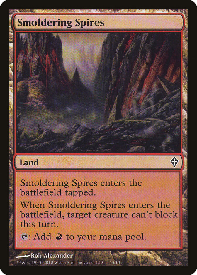 Smoldering Spires · Worldwake (WWK) #143