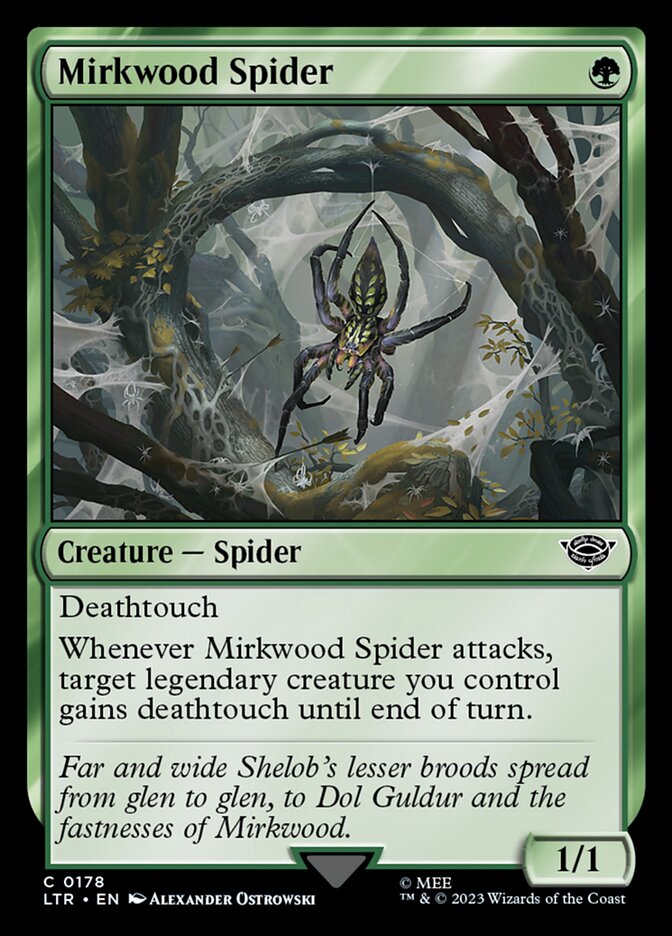 Mirkwood Spider · The Lord of the Rings: Tales of Middle-earth (LTR) #178