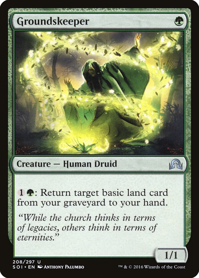 Groundskeeper · Shadows over Innistrad (SOI) #208
