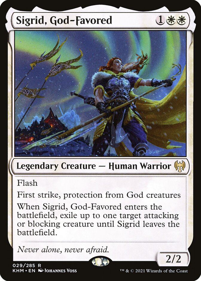 Sigrid, God-Favored · Kaldheim (KHM) #29