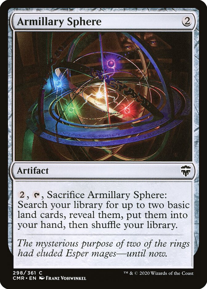 Armillary Sphere · Commander Legends (CMR) #298