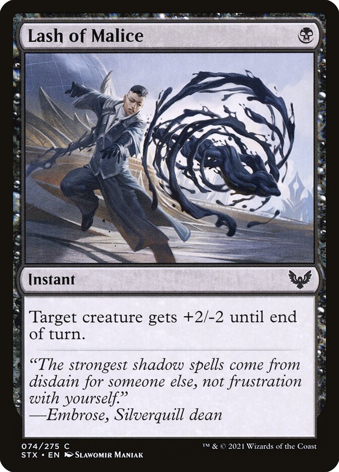 Lash of Malice · Strixhaven: School of Mages (STX) #74